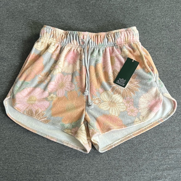 wild fable Pants - NWT Wild Fable Floral Towel Shorts